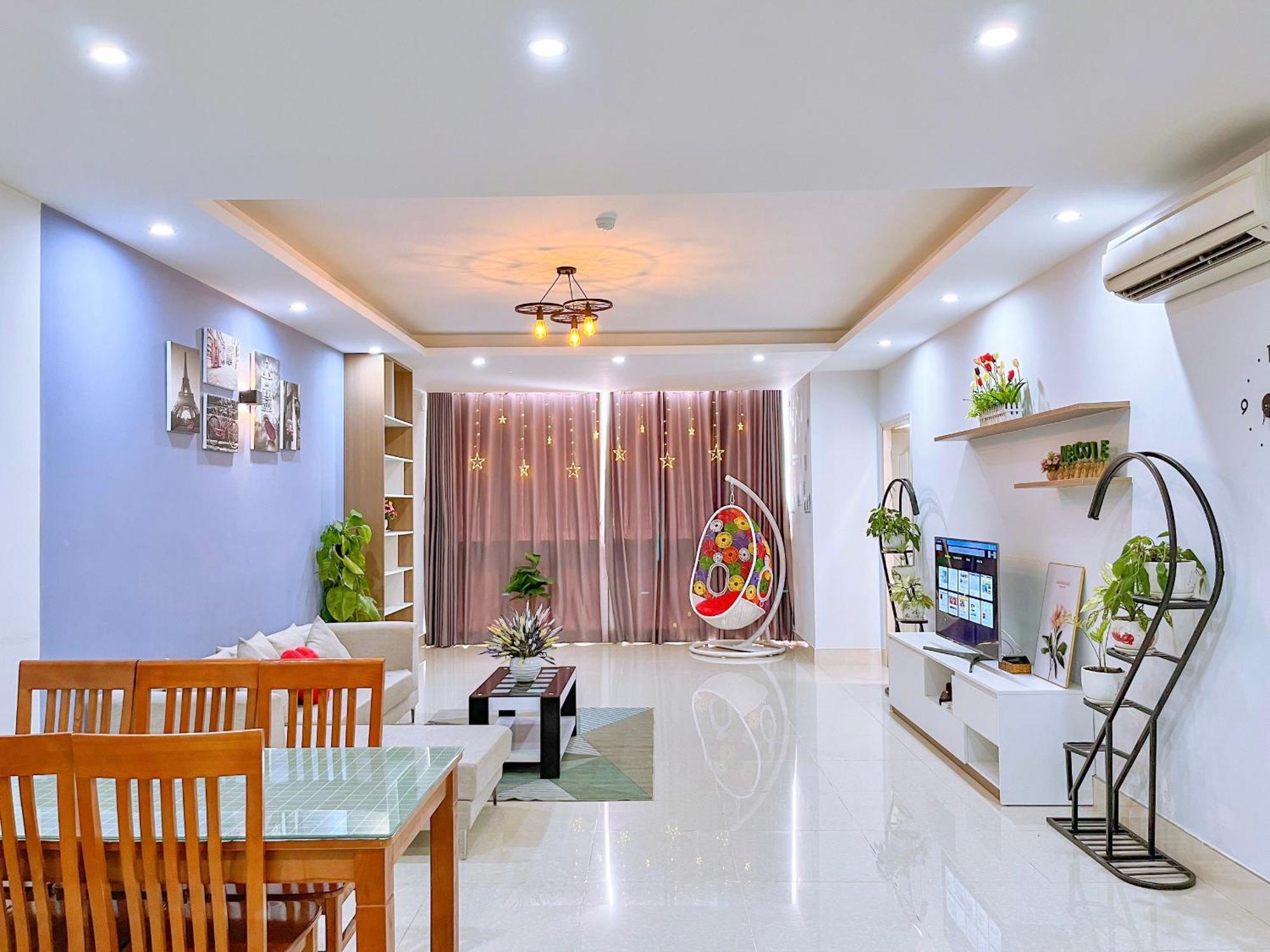Can Ho Oasky,3 Phong View Dep Nhin Ra Bien,Nui Va Ho Bau Sen Vung Tau Exterior foto